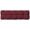 vidaXL Sofa Cushion Set of 7 Wine Red 100% Polyester