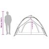 vidaXL Camping Tent Dome 4-Person Blue Quick Release