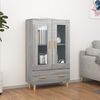 vidaXL Highboard Grey Sonoma Engineered wood Tall Highboard