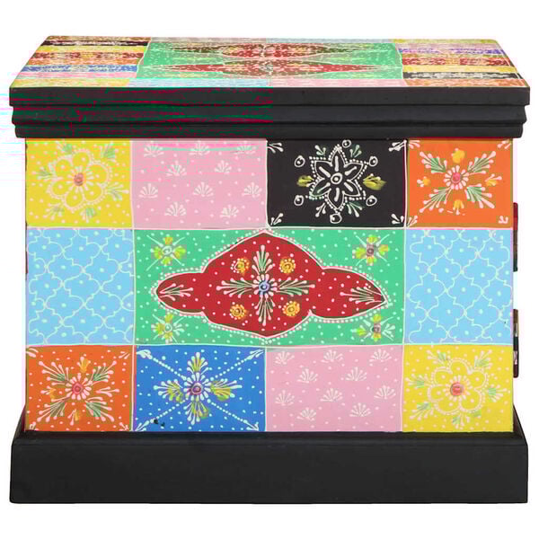 vidaXL Coffee Table Multicolor Solid mango wood, engineered wood Medium