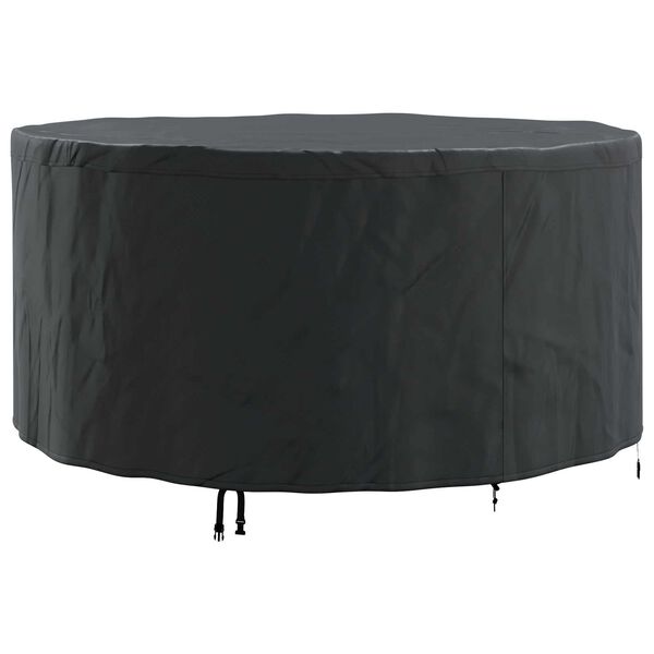 vidaXL Outdoor Furniture Cover Black 182 x 182 x 71 cm 210D fabric