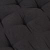 vidaXL Pallet Cushion Black 100% cotton with cotton mix filling Medium