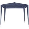 vidaXL Party Tent Blue Polyethylene, Iron Large UV-resistant materials