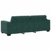 vidaXL Sofa Dark Green 87.01 x 30.71 x 31.50 in Fabric