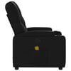 vidaXL Massage Recliner Chair Black Faux leather, metal, plywood