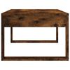 vidaXL Coffee Table Smoked oak Engineered Wood Medium Modern