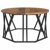 vidaXL Coffee Table Old Wood 31.50 x 31.50 x 16.54 in