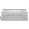 vidaXL Greenhouse Transparent Aluminum Large UV-resistant materials