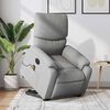 vidaXL Electric Stand Up Massage Recliner Chair Light gray