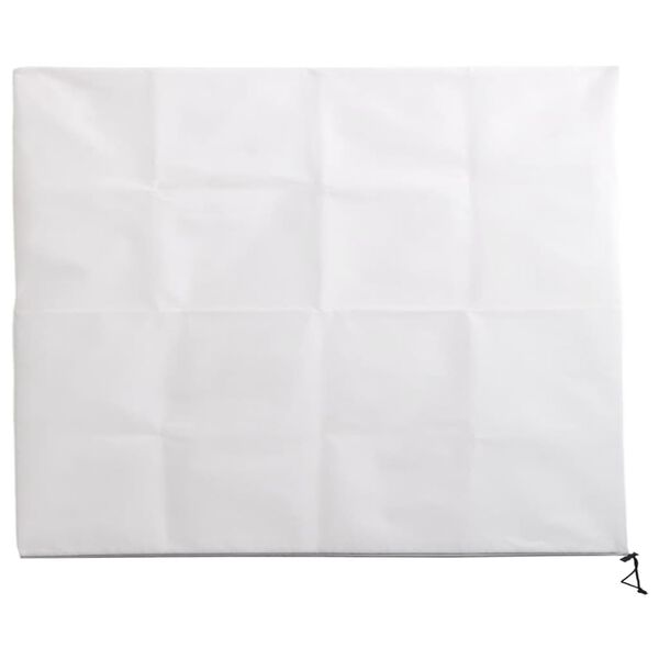 vidaXL Plant Fleece Cover White Non-woven fabric (100% polypropylene)