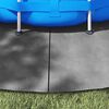 vidaXL Pool Ground Cloth Light Gray &Oslash;196.9" Polyester Geotextile
