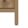 vidaXL Bathroom Sink Cabinet Artisan Oak Engineered Wood Medium