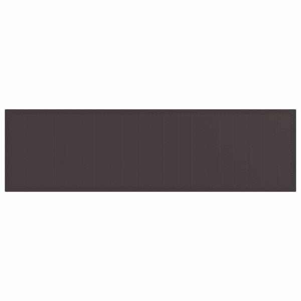 vidaXL Garden Dining Set 15 pcs Brown Polt rattan