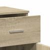 vidaXL Sideboards 2 pcs Sonoma Oak 31.1"x15"x31.5" Engineered Wood