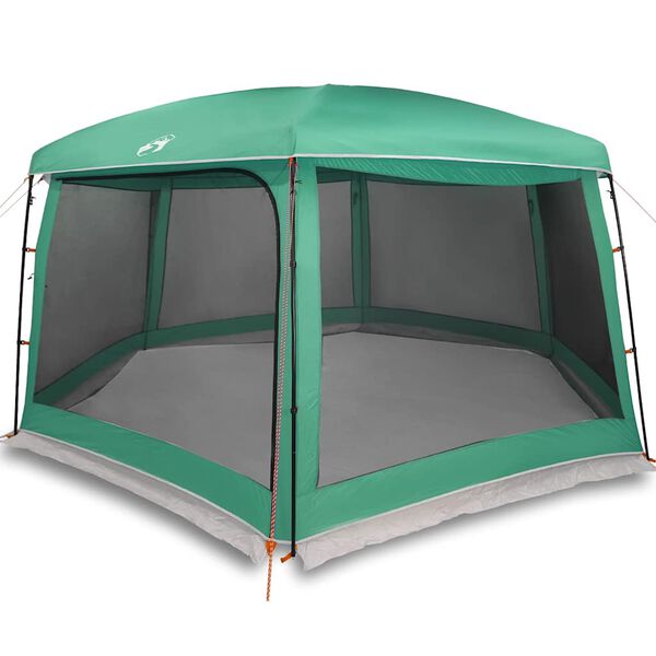 vidaXL Pool Tent with Removable Fly & Mesh Walls Sea Green 263.8x232.3"