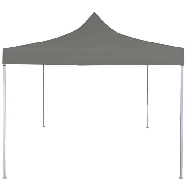 vidaXL Party Tent Anthracite Powder-coated steel 10x10 ft Collapsible