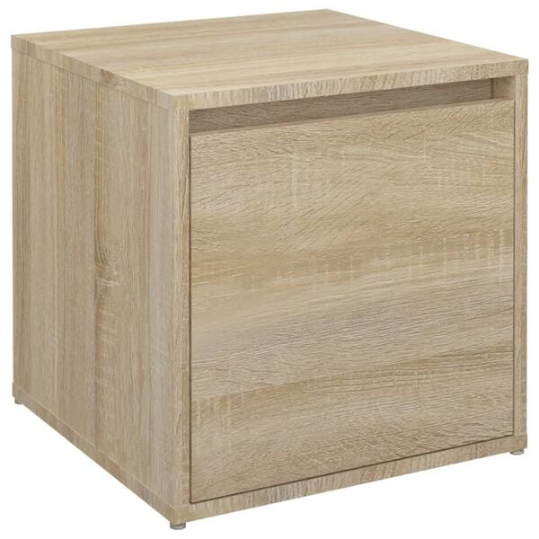 vidaXL Box Drawer Sonoma Oak Engineered Wood 15.9 in x 15.7 in x 15.9 in