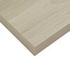 vidaXL Wall Shelf Set of 4 Oak Honeycomb MDF Medium Wall mounting