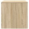 vidaXL Nesting Table Set of 3 Sonoma oak Engineered wood 3 sizes