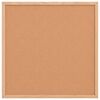 vidaXL Cork Board with Solid Pine Wood Frame 15.7x15.7"