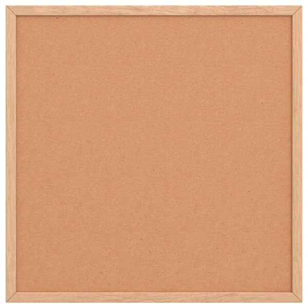 vidaXL Cork Board with Solid Pine Wood Frame 15.7x15.7"