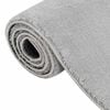vidaXL Shaggy Rug Grey 100% Polyester 94.5 x 120.1 in Shaggy Rug