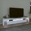 vidaXL TV Cabinet White Engineered wood Large TV Cabinet Rectangular