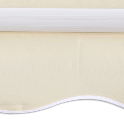 Awning Top Sunshade Canvas Cream 20' x 10'