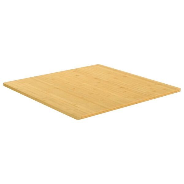 vidaXL Table Top Natural Bamboo Bamboo Medium Rounded Corners Surface