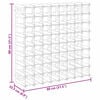 vidaXL Wine Rack for 72 Bottles Black Solid Pine Wood