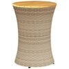 vidaXL Garden Side Table Beige