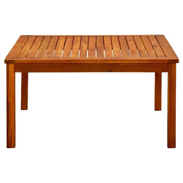 vidaXL Coffee Table Natural wood Solid acacia wood Medium Durable