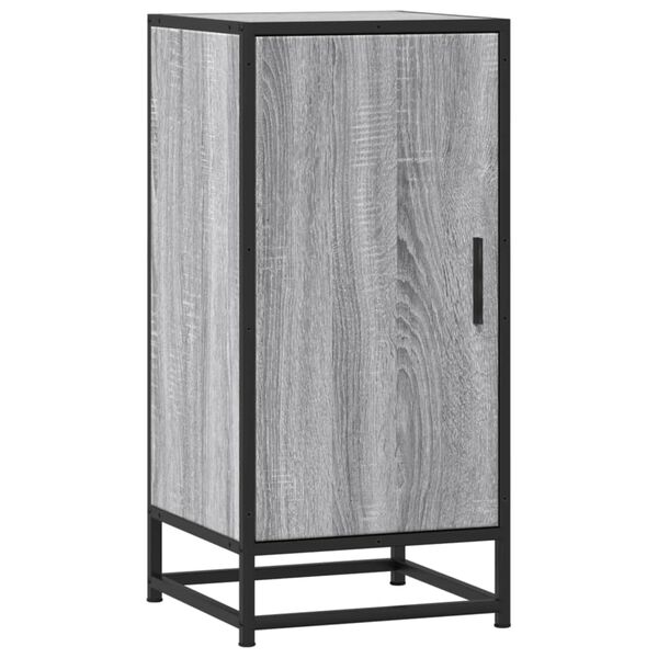 vidaXL Sideboard Grey Sonoma Engineered wood Compact Sideboard