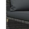 vidaXL Garden Sofa Grey, Anthracite