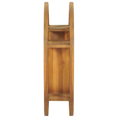 vidaXL Yin Yang Wall Shelf 23.6"x5.9"x23.6" Solid Wood Teak