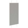 vidaXL Pleated Blind Anthracite 100% polyester 25.6x39.4 in
