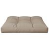 vidaXL Pallet Cushion Taupe 27.6"x27.6"x4.7" Fabric
