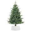 vidaXL Christmas Tree Skirt White Polypropylene One Size Simple