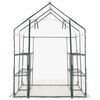 vidaXL Greenhouse with 8 Shelves 4.7'x4.7'x6.4'