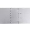 vidaXL Lawn Fence 10 pcs Galvanised Steel 39.4x7.9" (2x142668)