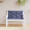 vidaXL Garden Bench Cushion Set of 2 Navy blue