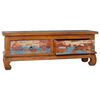 vidaXL TV Cabinet Multicolor Reclaimed teak wood Medium TV Cabinet