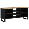 vidaXL TV Cabinet Natural brown, Black