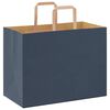 vidaXL Paper Bags 250 pcs with Handles Blue 32x17x25 cm