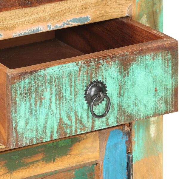 vidaXL Sideboard Multicolour Solid Reclaimed Wood
