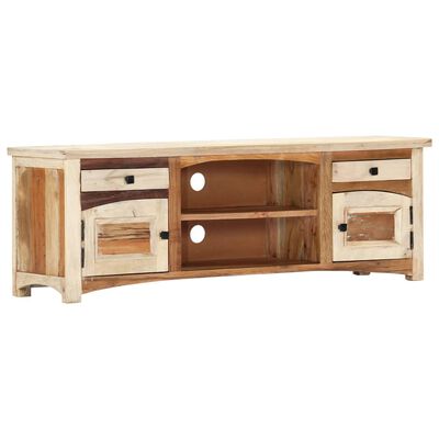 vidaXL TV Cabinet 47.2"x11.8"x15.8" Solid Reclaimed Wood