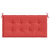vidaXL Garden Bench Cushion Red Oxford Fabric Standard Waterproof