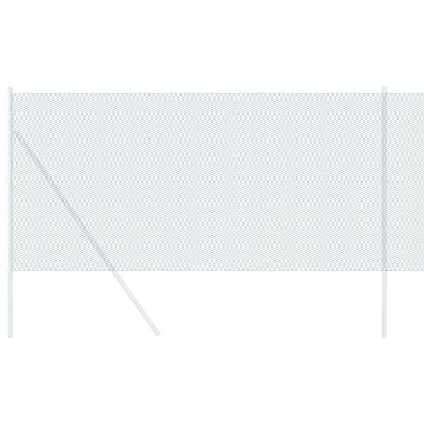 vidaXL Hexagon Fence Green 3.28 x 328.08 ft PVC