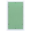 vidaXL Access Panel White 35 x 55 cm Aluminium and Plasterboard