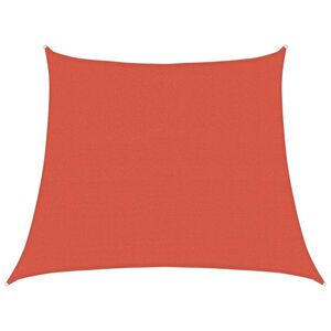 vidaXL Sunshade Sail Terracotta High-density polyethylene (HDPE)